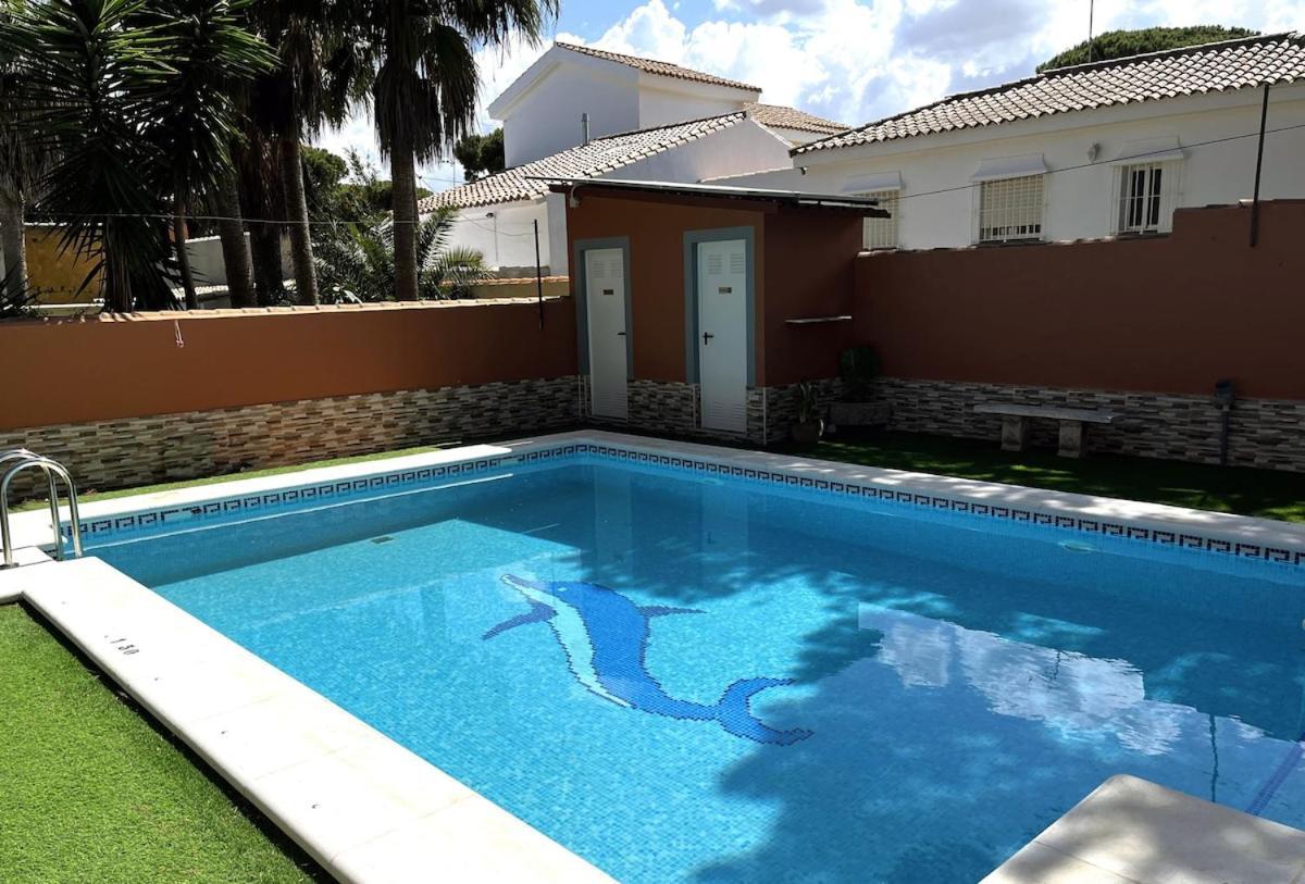 Chalet Los Pinos Con Piscina Privada Novo Sancti Petri Zewnętrze zdjęcie